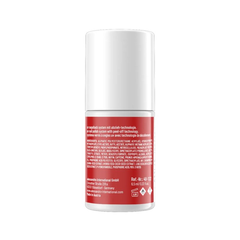 alessandro Striplac UV Colour Classic Red nail gel coat 6.5 ml