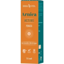 Erba Vita Arnica Active Ointment Cosmetic Product Formulated with 45% Active Ingredients