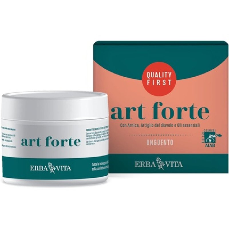 Erba Vita Ointment Art Forte Cosmetic Product for Skin Wellness
