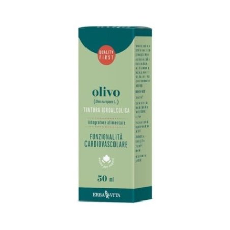 ERBA VITA Olive Tree Tincture Heart Health Supplement 50ml