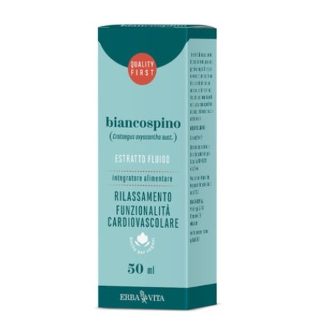 Whitethorn Fluid Extract Erba Vita 50ml