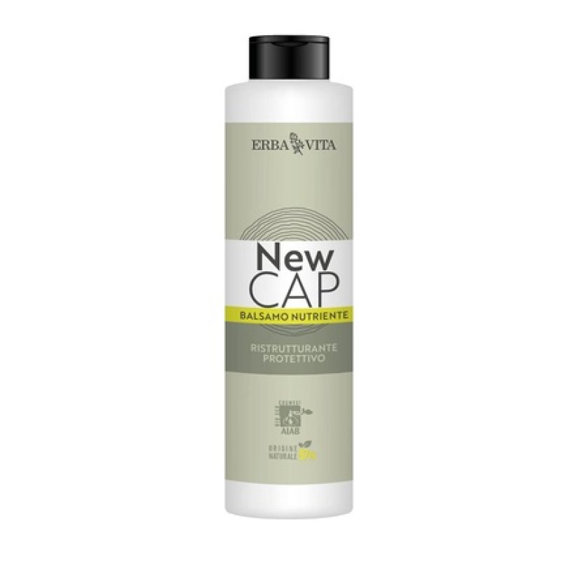 ERBA VITA Newcap Balsam Nourishing Cosmetic Product Formulated to Deeply Detangle and Nourish Hair 250ml