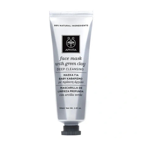 Apivita Deep Cleansing Face Mask With Green Clay 50ml