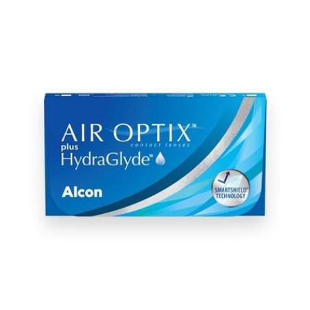 Alcon Air Optix Plus Hydraglyde Monthly Contact Lenses 6 Lenses With Smartshield Deposit Protection And Comfort