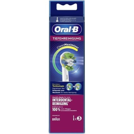 Braun Oral-B Deep Cleanse Toothbrush Heads 3 Pieces