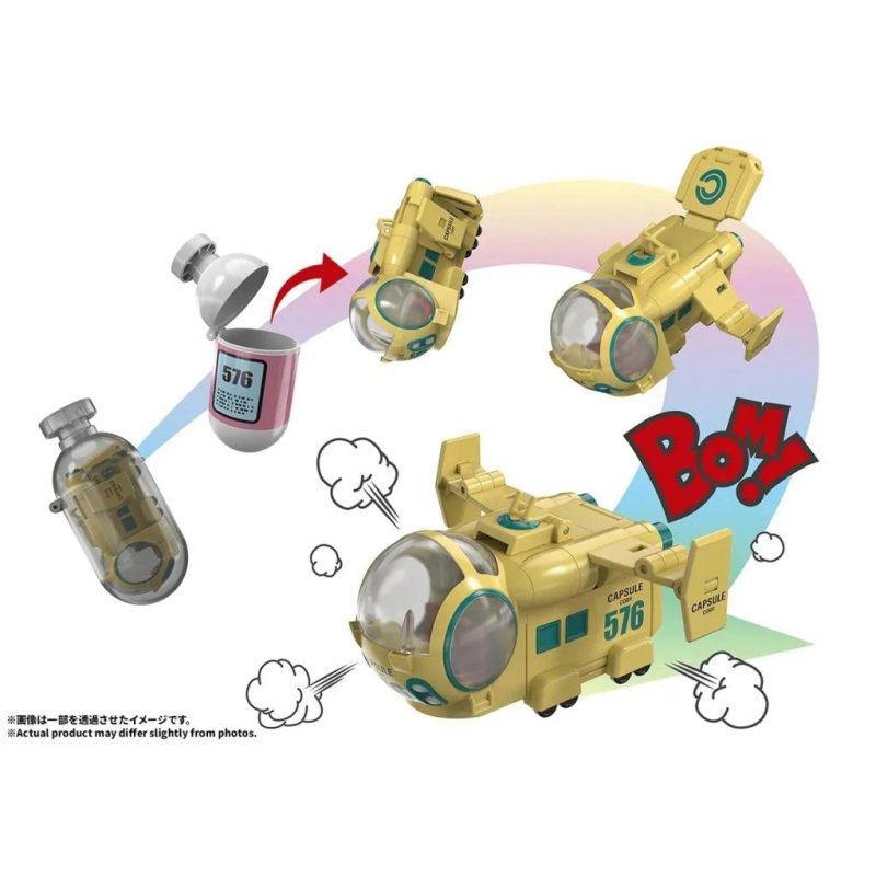 DRAGON BALL - Capsule 576 "Avion de Bulma" - Figurine Change Arts 9cm