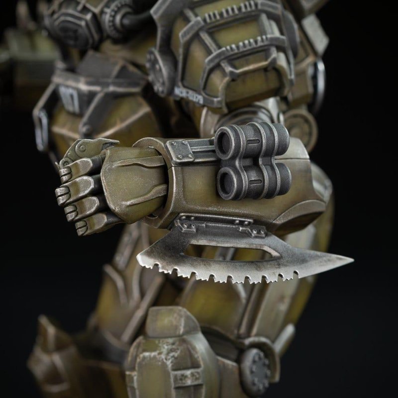 FALLOUT - Armure Assistée RNC - Statuette 25cm