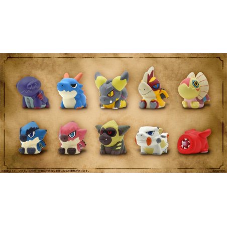 MONSTER HUNTER - Capcom Figure Builder Finger Puppet (10pcs) - Vol. 2