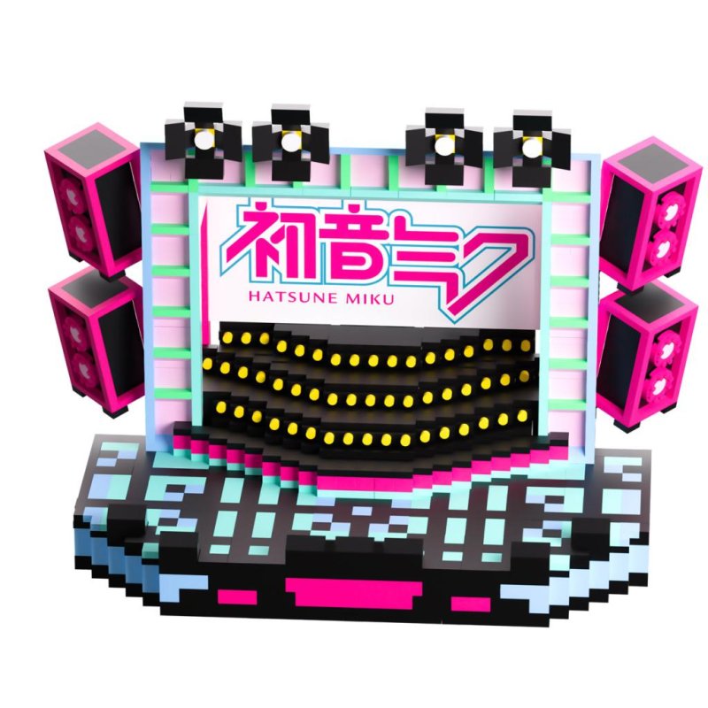 HATSUNE MIKU - Miku's Stage BRICKSET 19x28x15cm