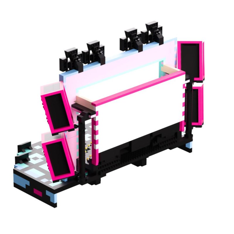 HATSUNE MIKU - Miku's Stage BRICKSET 19x28x15cm