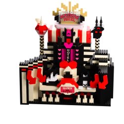 HAZBIN HOTEL - New Hazbin Hotel BRICKSET 1237pcs 18x17,5x9cm