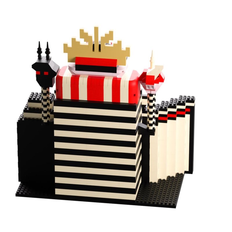 HAZBIN HOTEL - New Hazbin Hotel BRICKSET 1237pcs 18x17,5x9cm