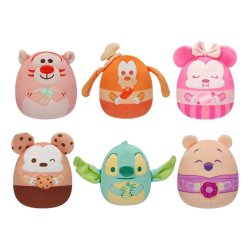 SQUISHMALLOWS - Little Plush 12.5cm Disney Wave 2 Assort. 9pcs