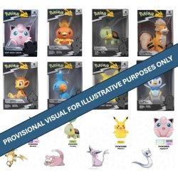 POKEMON - Figure Pack (Vinyl Figure 4" Assortment 4 pcs)