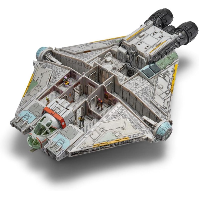 STAR WARS- Feature Vehicle (9" Vehicle & Figure) - The Ghost (Rebels)