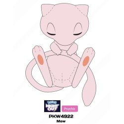 POKEMON - Mew Sleeping - Peluche 46cm