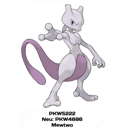POKEMON - Mewtwo - Peluche 30cm