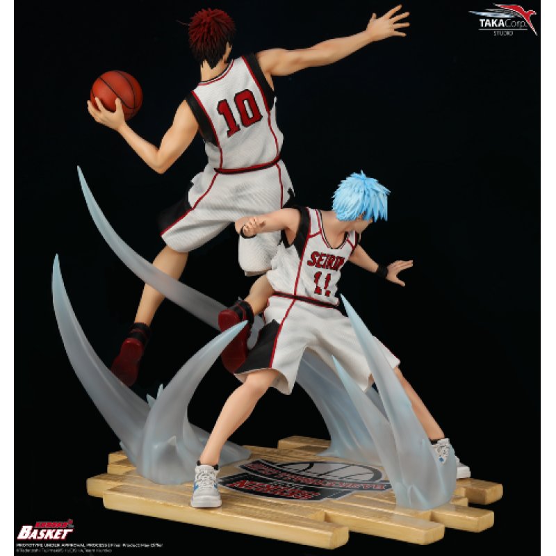 KUROKO'S BASKET - Tetsuya & Taiga "White Jersey" - Statuette 41cm