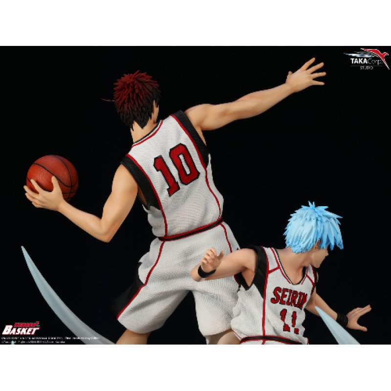 KUROKO'S BASKET - Tetsuya & Taiga "White Jersey" - Statuette 41cm