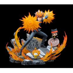 REBORN - Tsuna, Reborn & Natsu - Statuette 37cm