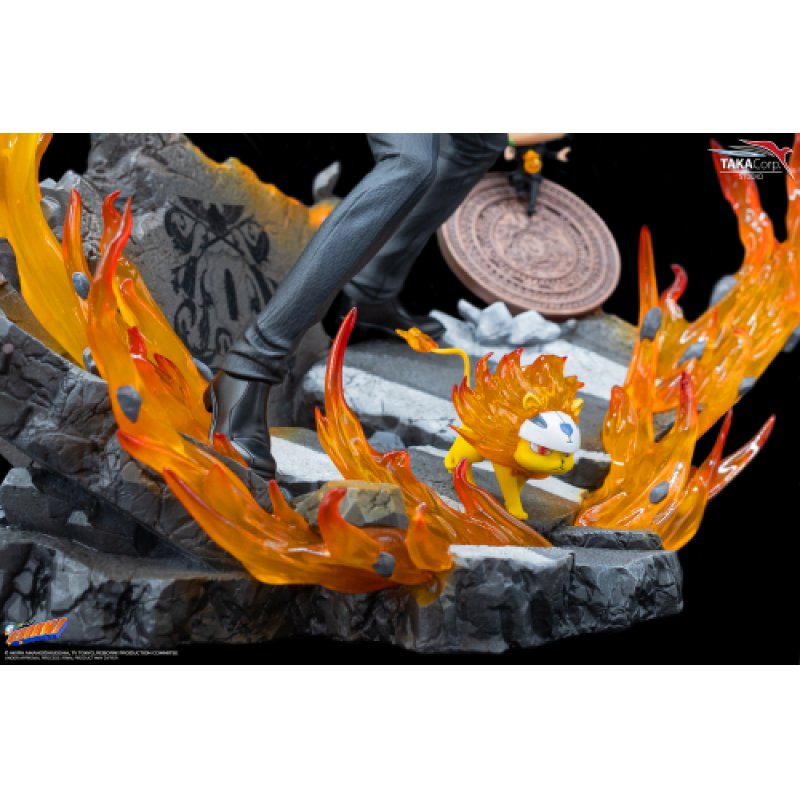 REBORN - Tsuna, Reborn & Natsu - Statuette 37cm