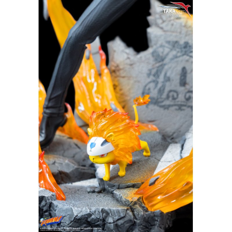 REBORN - Tsuna, Reborn & Natsu - Statuette 37cm