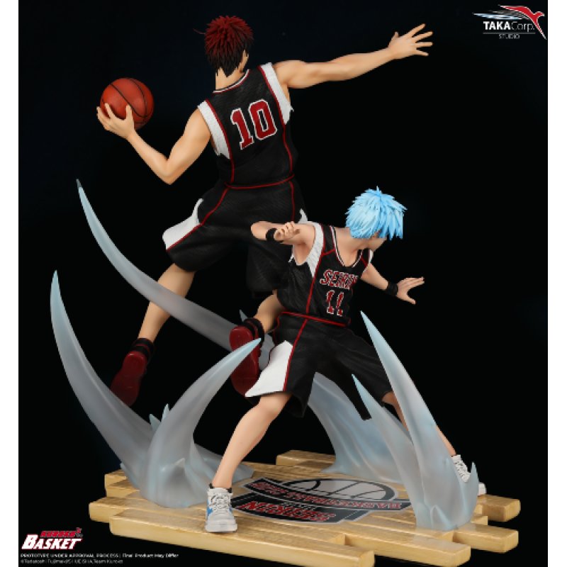 KUROKO'S BASKET - Tetsuya & Taiga "Black Jersey" - Statuette 41cm