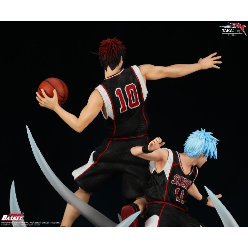 KUROKO'S BASKET - Tetsuya & Taiga "Black Jersey" - Statuette 41cm