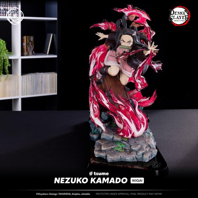 DEMON SLAYER - Nezuko Kamado - Statue Résine 1/6 By Tsume