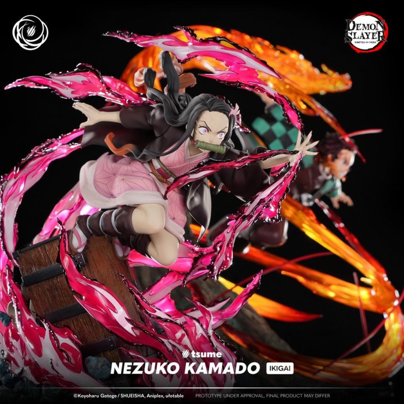 DEMON SLAYER - Nezuko Kamado - Statue Résine 1/6 By Tsume