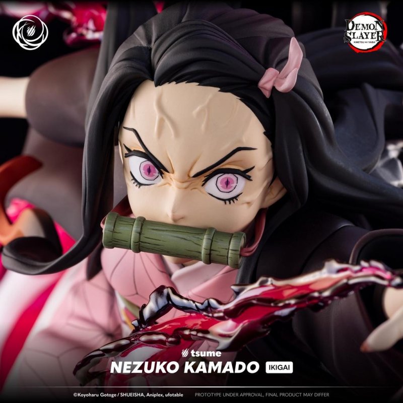 DEMON SLAYER - Nezuko Kamado - Statue Résine 1/6 By Tsume