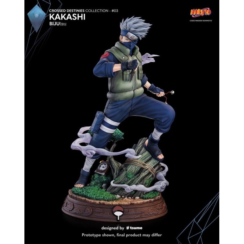 NARUTO - Kakashi - Statue Pvc/Metal/Polyresin 1/4 By Tsume 51cm