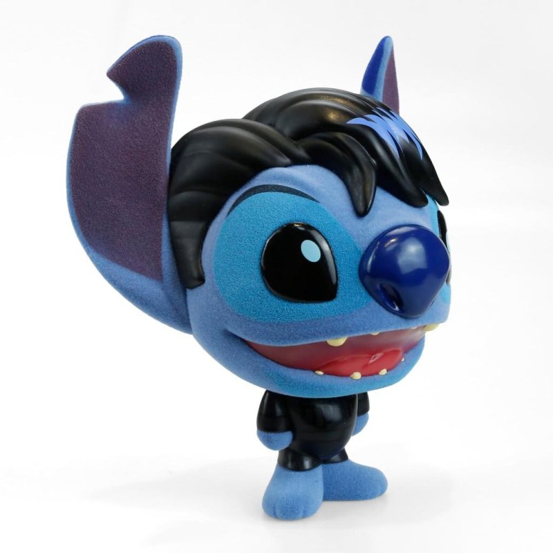 STITCH - Elvis Singer - Figurine Bhunny Flocked Vinyl - 10cm
