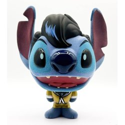 STITCH - Elvis Doré - Figurine Bhunny Flocked Vinyl - 10cm