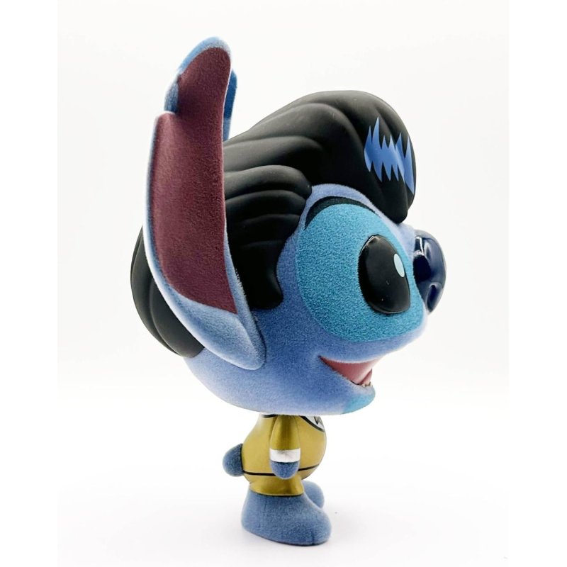STITCH - Elvis Doré - Figurine Bhunny Flocked Vinyl - 10cm