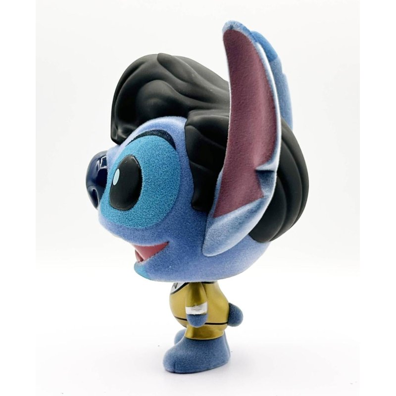 STITCH - Elvis Doré - Figurine Bhunny Flocked Vinyl - 10cm