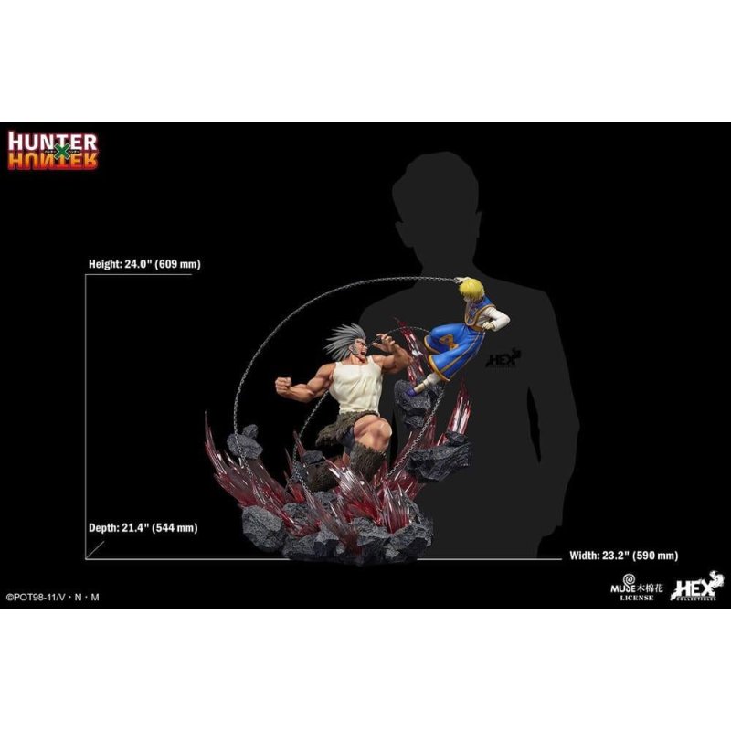 HUNTER X HUNTER - Kurapika VS Uvogin - Statuette Elite Dynamic 61cm