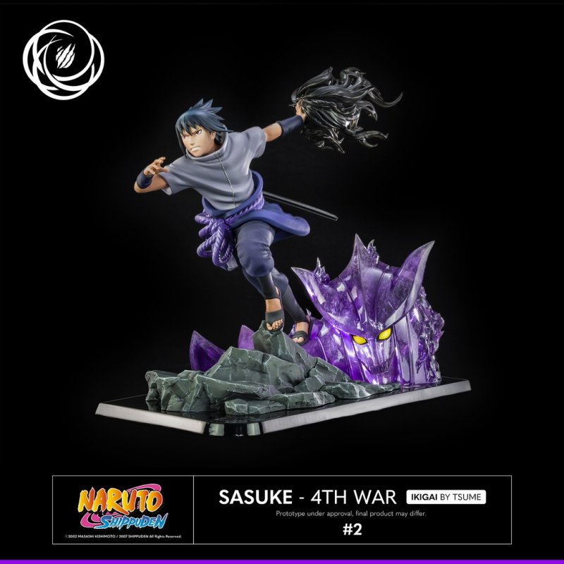 Naruto Shippuden - Statue IKIGAI Sasuke 4th War