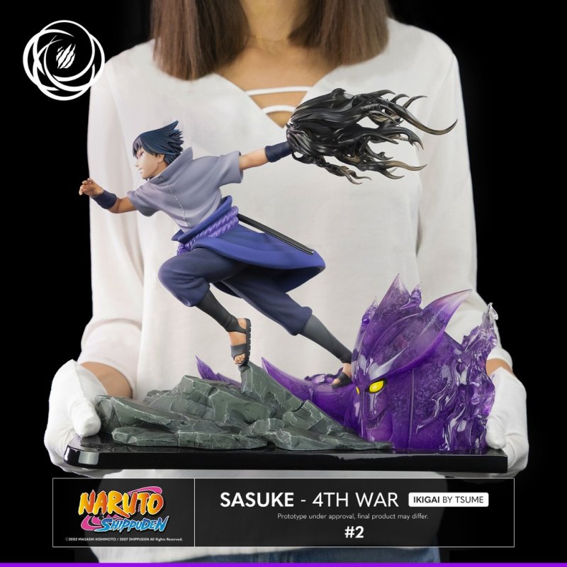 Naruto Shippuden - Statue IKIGAI Sasuke 4th War