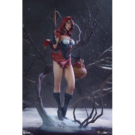 FAIRYTALE FANTASIES - Chaperon Rouge - Statuette '48x22x22cm'
