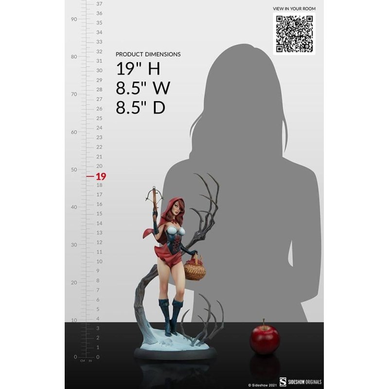 FAIRYTALE FANTASIES - Chaperon Rouge - Statuette '48x22x22cm'