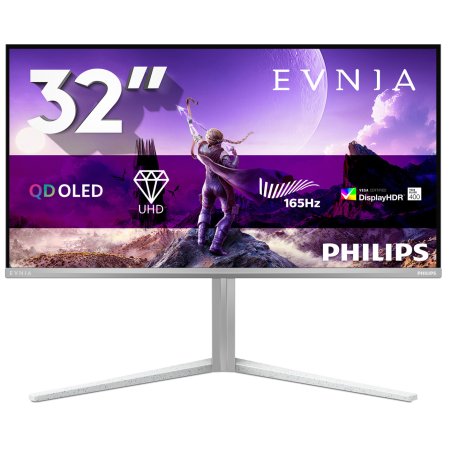 31.5IN 16:9 QD-OLED 165HZ 3840X 2160 HAS 130MM HDMI X 2X 2.1 DP