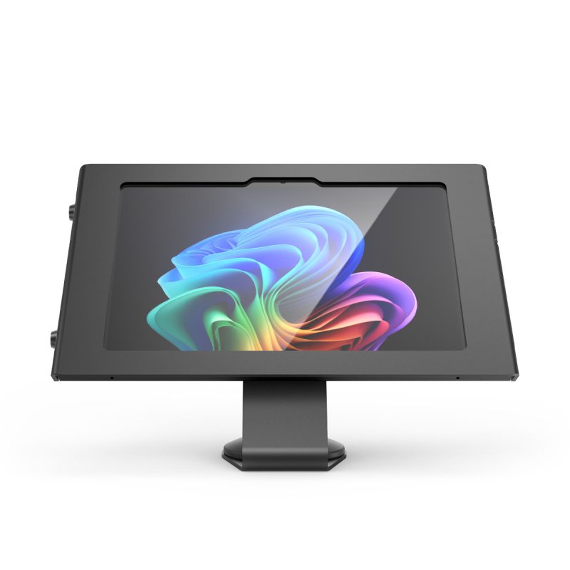 Compulocks Surface Pro Copilot PC 12", Apex Enclosure Core Counter Stand or Wall Mount - Black