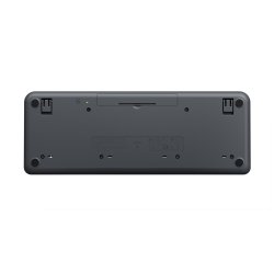 Logitech 920-013457 clavier RF sans fil Bluetooth QWERTZ Hongrois Graphite