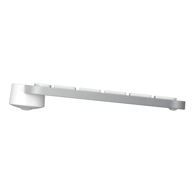 Logitech MX Keys S for Mac keyboard Office RF Wireless Bluetooth QWERTZ Swiss Aluminium, White