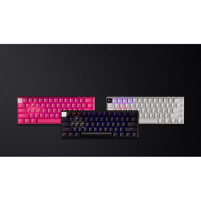 Logitech G 920-012168 keyboard Gaming RF Wireless Bluetooth QWERTY US International Black