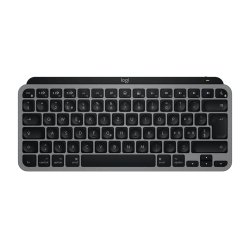 Logitech MX Keys Mini For Mac keyboard Home/Office Bluetooth QWERTZ Swiss Black, Grey