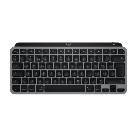 Logitech MX Keys Mini For Mac clavier maison/bureau Bluetooth QWERTZ Suisse Noir, Gris