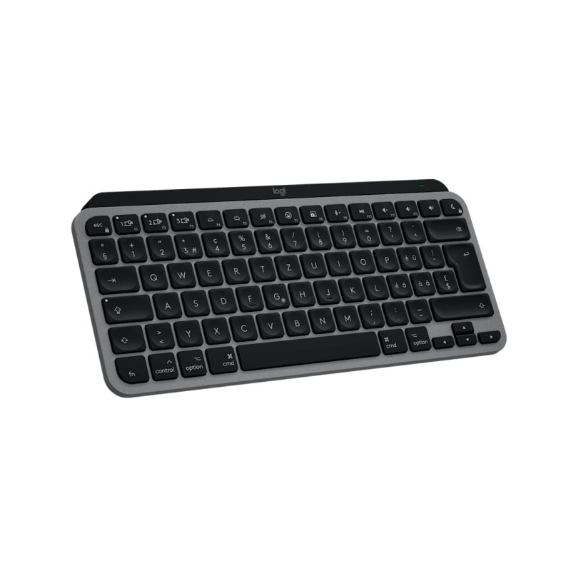 Logitech MX Keys Mini For Mac keyboard Home/Office Bluetooth QWERTZ Swiss Black, Grey