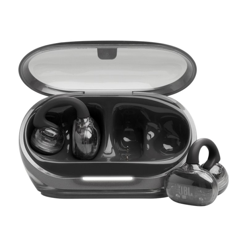 JBL Soundgear Clips TWS Open-Ear-Kopfhrer, IP54, Ghost Black